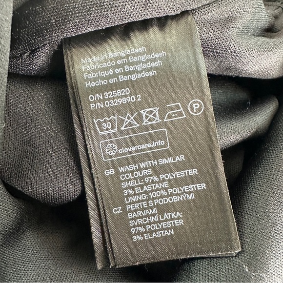 H&M Sequin Floral Velour Mini Skirt Small - Picture 5 of 5